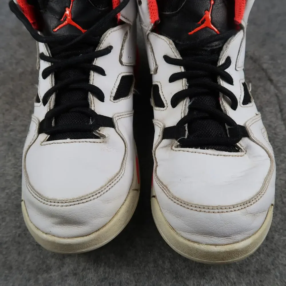 Nike Shoes Youth Air Jordan Flight Club 91 3Y Sneakers Basketball High Top White - Picture 14 of 15